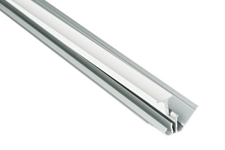 Profil narożny, wewnętrzny 90st, dwuczęściowy 2400mm - BIAŁY