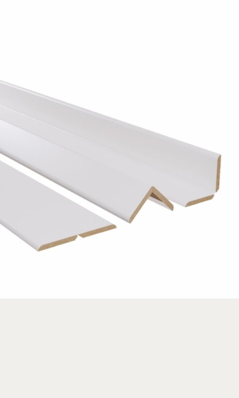 Profil uniwersalny Huntonit 2400x56x3,5mm Brilliant White